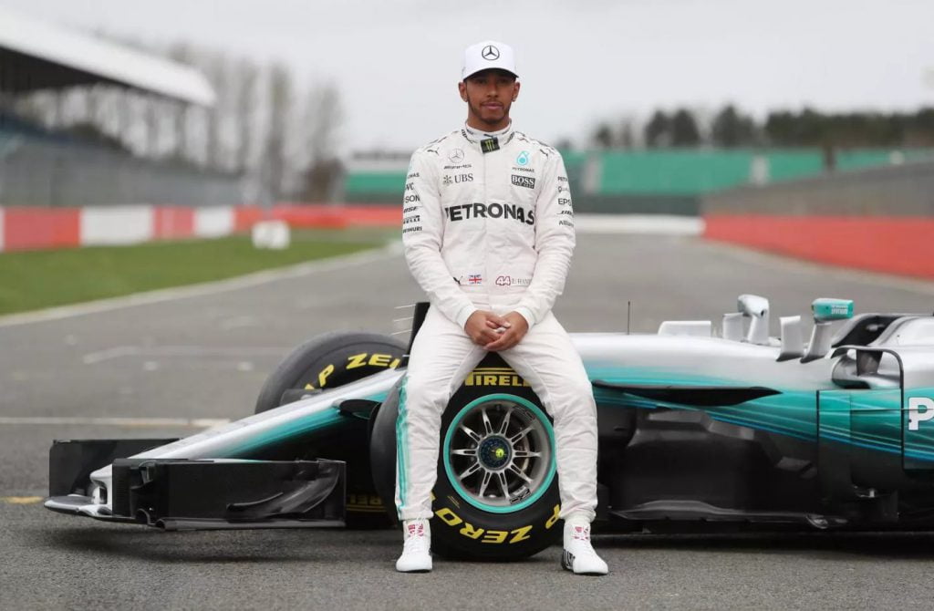 Lewis Hamilton su Mercedes
