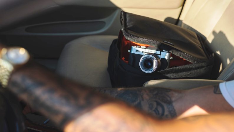 borsa utile per fotocamera