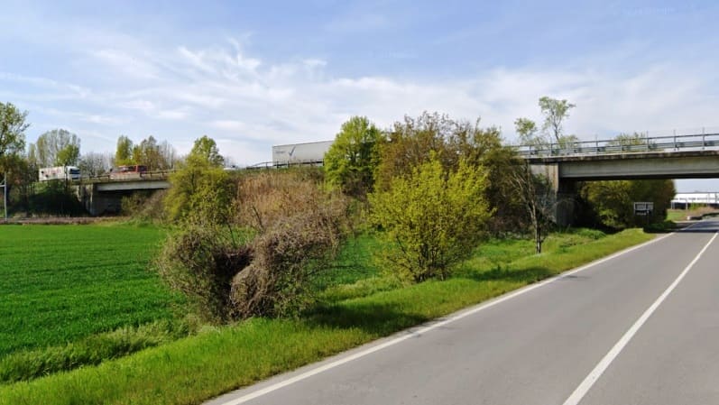 cavalcavia ferrovia Guastalla Sp62R