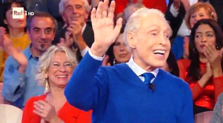 Renato Balestra - fotogramma trasmissione Rai
