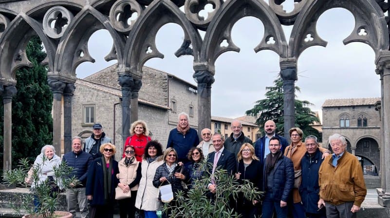 Le città dei papi: il Rotary club Roma Tevere ospite dal club Viterbo