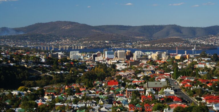 Hobart, capitale della Tasmania