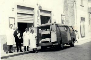 Ambulanza Fiat 1100 fine anni '50