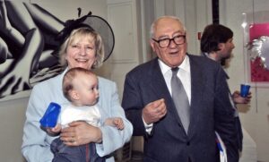 Eugenia Serafini con Mario Verdone