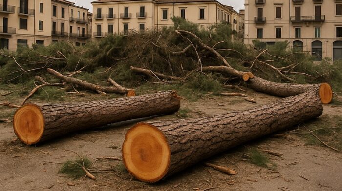 pini abbattuti a vibo uno scempio contro la natura e la legalità da Laprimapagina.it pini abbattuti a vibo uno scempio contro la natura e la legalità