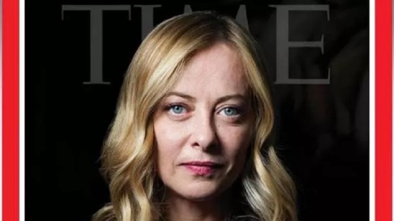 Giorgia Meloni in copertina sul Time: “Ora guida l’Europa”