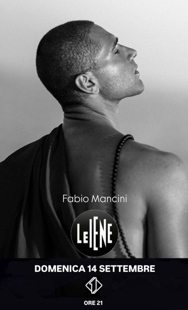 Il Supermodello Fabio Mancini domenica si racconta a Le Iene