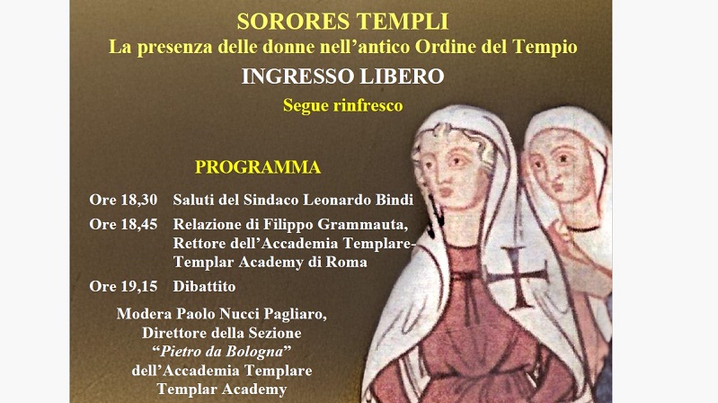 San Leo, conferenza sulle donne nell’antico Ordine del Tempio San Leo, conferenza sulle donne nell’antico Ordine del Tempio