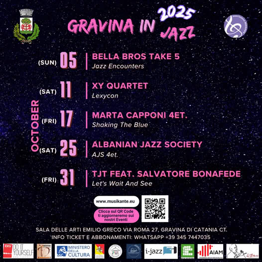 Tutto pronto per “Gravina in Jazz”