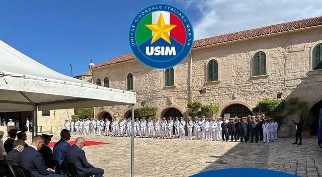 Taranto, cambio al vertice della Capitaneria di Porto: USIM presente alla cerimonia