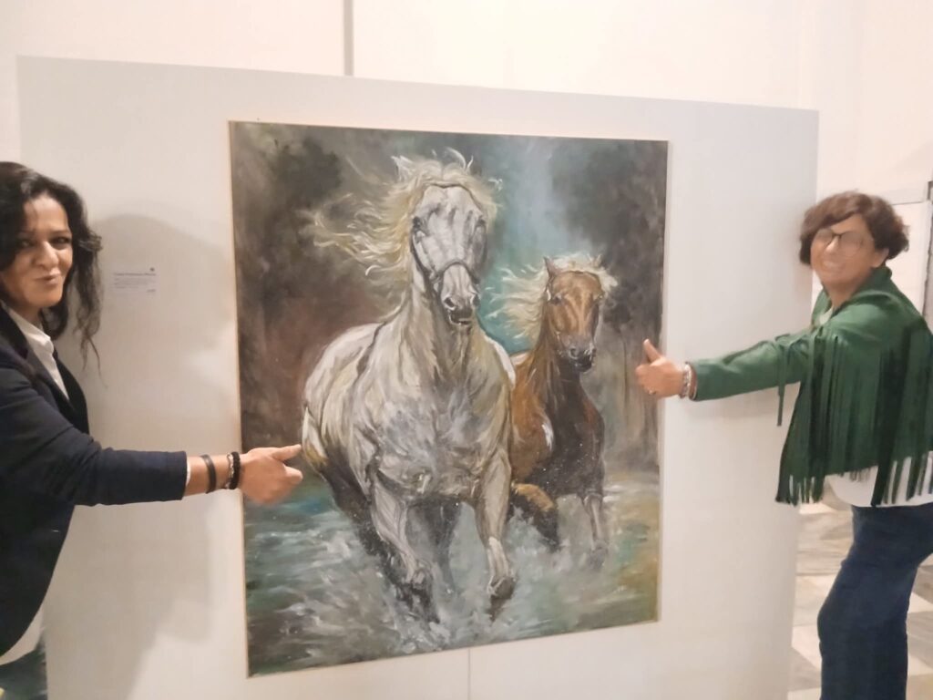 Sicilia – Due pizzitane alla I° Biennale d’Arte di Messina Sicilia – Due pizzitane alla I° Biennale d’Arte di Messina