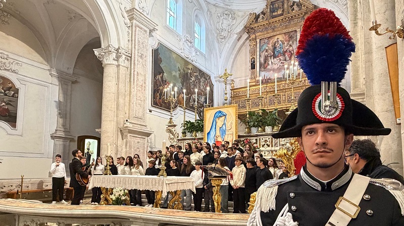 I Carabinieri della provincia celebrano la Virgo Fidelis: fede, memoria e comunità riunite ad Andria