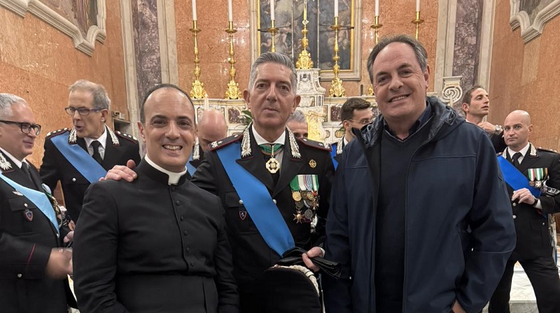 don francesco cristofaro grati all8217arma dei carabinieri per il servizio e la vicinanza alla comunit224