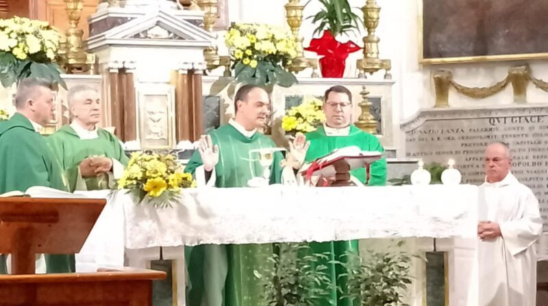 Villafrati. Don Francesco Cristofaro ringrazia la comunità: “Un pomeriggio di grande grazia”