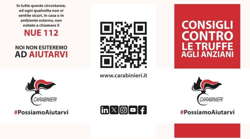 Vibo Valentia. I Carabinieri organizzano un incontro contro le truffe agli anziani