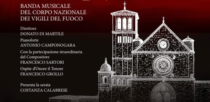 assisi la banda dei vigili del fuoco in concerto nella basilica di san francesco per il natale solidale da Laprimapagina.it assisi la banda dei vigili del fuoco in concerto nella basilica di san francesco per il natale solidale