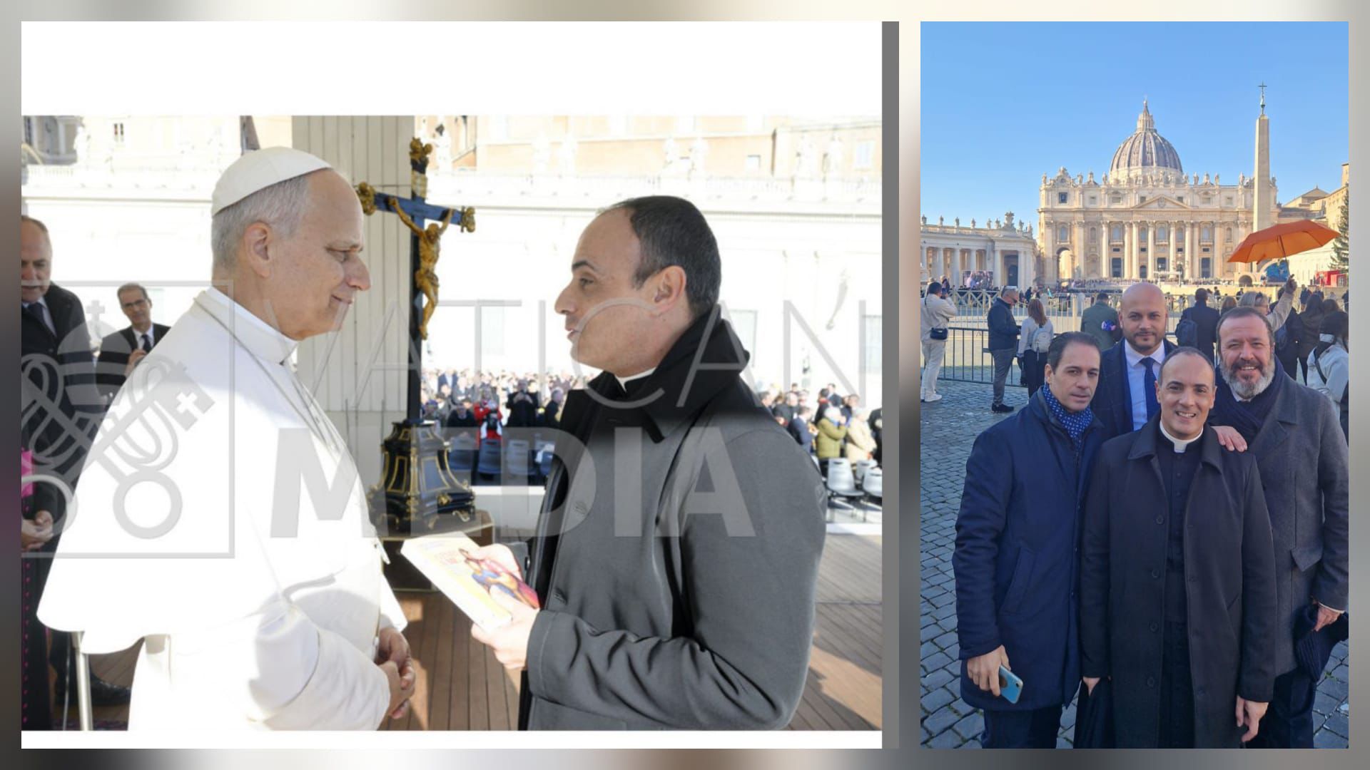 dal web a piazza san pietro don francesco cristofaro e amici incontrano papa leone xiv da Laprimapagina.it dal web a piazza san pietro don francesco cristofaro e amici incontrano papa leone xiv