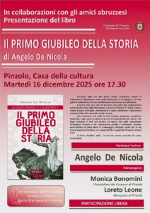 a pinzolo in trentino si chiude il tour di angelo de nicola per il libro il primo giubileo della storia