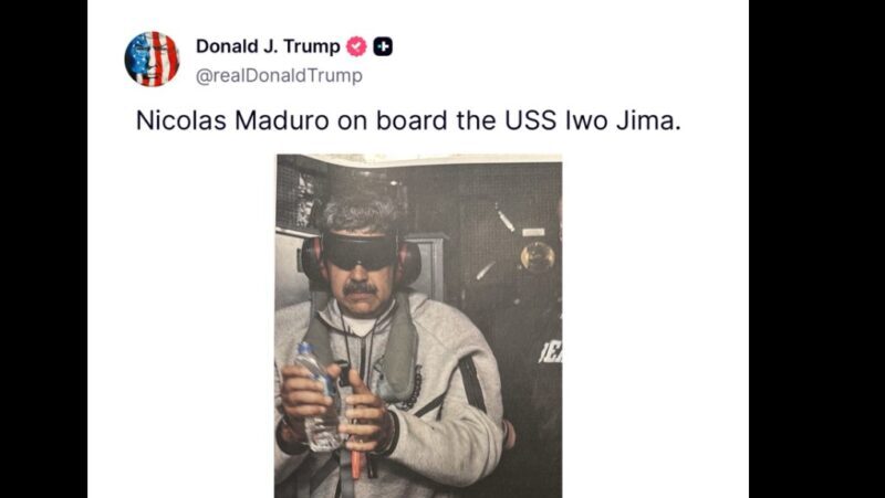 Gli Stati Uniti catturano Nicolás Maduro: caos politico in Venezuela, Trump avverte Cuba e Colombia Gli Stati Uniti catturano Nicolás Maduro: caos politico in Venezuela, Trump avverte Cuba e Colombia