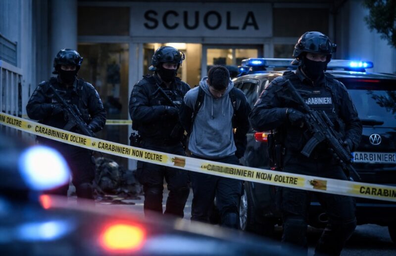 perugia sotto shock 17enne pianificava una strage a scuola fermato dai carabinieri da Laprimapagina.it perugia sotto shock 17enne pianificava una strage a scuola fermato dai carabinieri