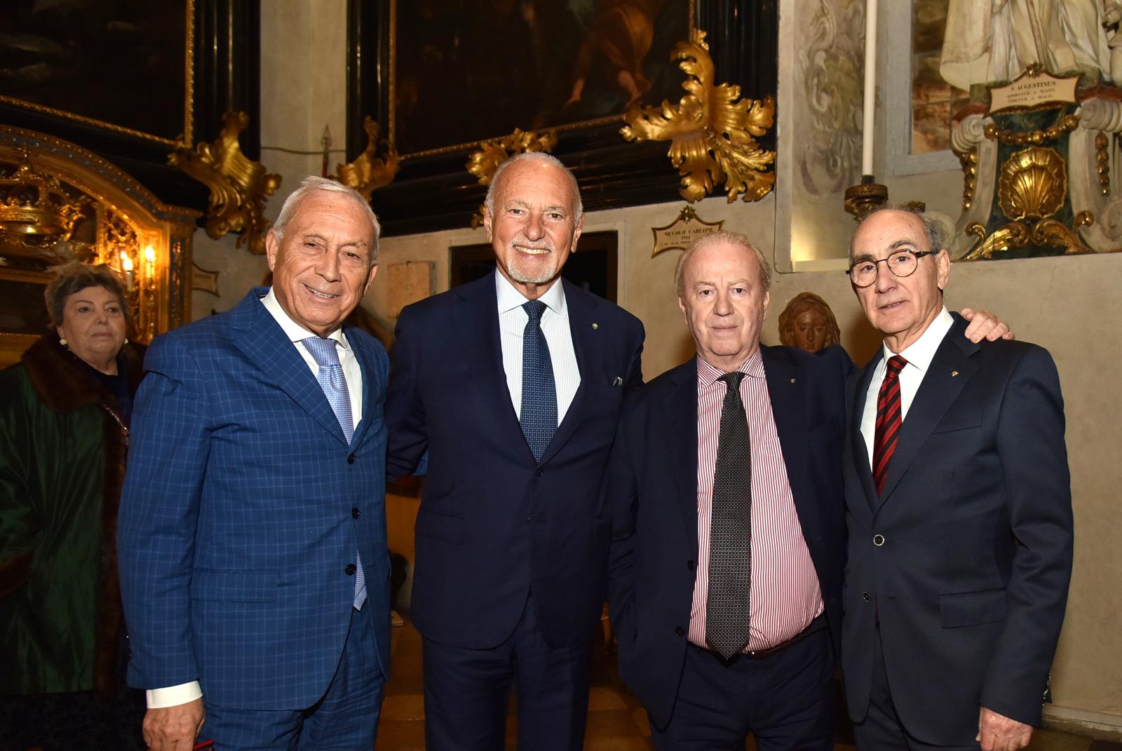 Da sin: Osvaldo Napoli, Enzo Ghigo, Giovanni Firera e Arturo Santise