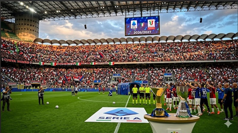 serie a 2026 2027 ufficiali le date si parte il 23 agosto definito anche il calendario della coppa italia da Laprimapagina.it serie a 2026 2027 ufficiali le date si parte il 23 agosto definito anche il calendario della coppa italia