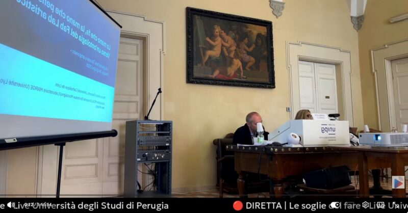 unipg arte e tecnologia si incontrano nelle soglie del fare il fablab come nuova frontiera della creazione contemporanea da Laprimapagina.it unipg arte e tecnologia si incontrano nelle soglie del fare il fablab come nuova frontiera della creazione contemporanea