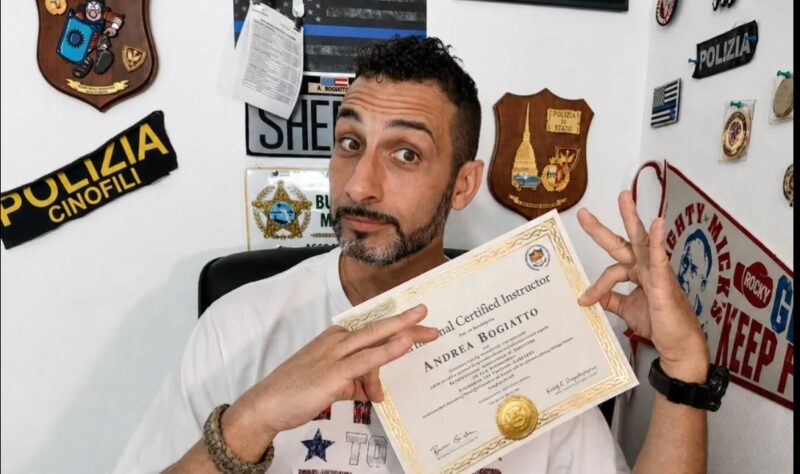 andrea mahigan bogiatto dalla maglietta sheriff alla vera divisa un sogno realizzato dopo 17 anni da Laprimapagina.it andrea mahigan bogiatto dalla maglietta sheriff alla vera divisa un sogno realizzato dopo 17 anni